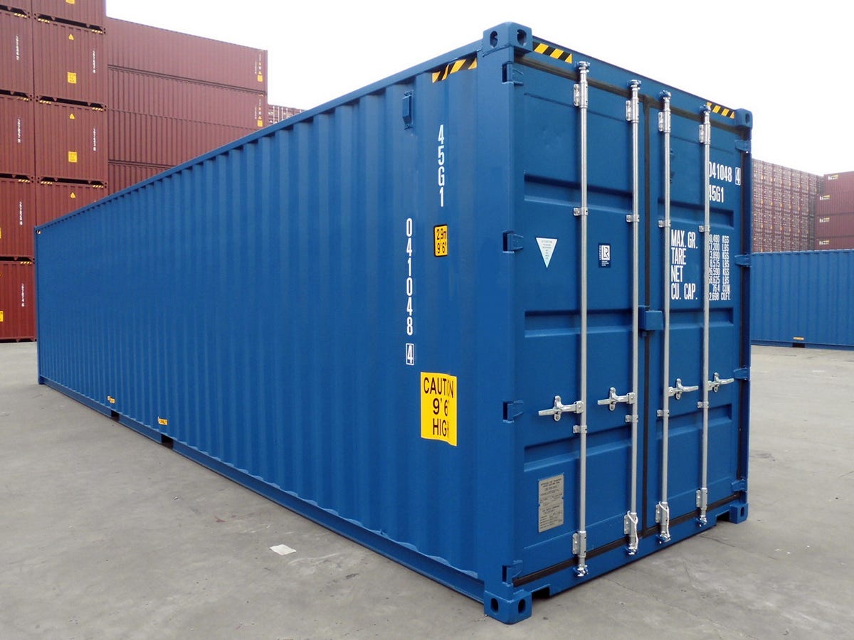 20ft High Cube Shipping Container